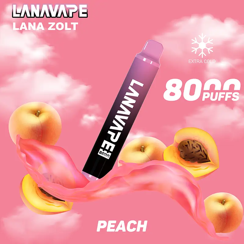 拉娜拋棄式8000口 蜜桃